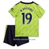 Conjunto (Camiseta+Pantalón Corto) Manchester United R. Varane 19 Tercera Equipación 2022-23 - Niño